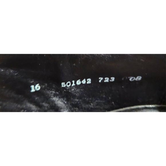 Mens Florsheim 23614 Black Textured Leather Dress Shoes Size 10 1/2 Brand New - Picture 13 of 14